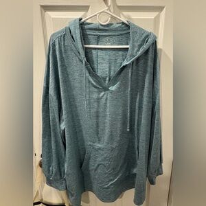 Lane Bryant LIVI Soft Hoodie 26 28 Long Sleeve